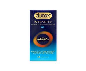 Durex Intensity XL sans latex Boite de 10 préservatifs