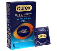 Durex Intensity XXL - préservatif sans latex - boîte de 8