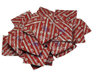 Durex London - Préservatifs Goût Fraise - 100 pièces