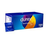 Durex Préservatifs Naturel Plus Extra Large (XL) – Lot de 144 unités