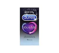 DUREX Lot de 2 Boîtes de 10 préservatifs You & Me (Retardant pour lui/Stimulant pour Elle)