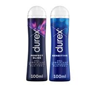 DUREX - Lot de 2 Lubrifiants - Perfect Gliss 100 ml - Sensitive 100 ml