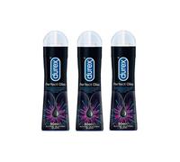 DUREX Lot de 3 Gels Lubrifiant Perfect Gliss - Lubrifiant Soyeux et Glissant - 50ml