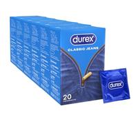 Durex - Lot de 6 boîtes de Préservatifs - Classic Jeans x20