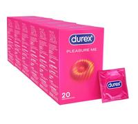 DUREX - Lot de 6 boîtes de Préservatifs - Pleasure Me x20