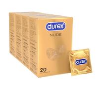 Durex - Lot de 80 Préservatifs Nude - Sensation Peau Contre Peau - 4x20 pièces
