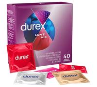 Durex Love Mix - préservatifs assortis - boîte de 40