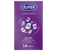 Durex Love Mix - préservatifs assortis - pack de 18