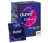 DUREX MUTUAL PLEASURE préservatifs avec picots lubrifiant retardateur 20 pièces
