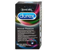Durex Mutual Pleasure Préservatifs en latex - Lot de 10