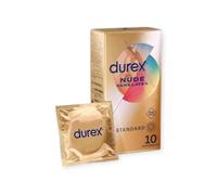Durex Nude Sans Latex Préservatifs Sensation Peau Contre Peau 10 Pièces