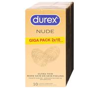 Durex Nude - préservatifs ultra fins (2 x 10 pcs)