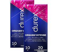 Durex Orgasm'Intense Gel Stimulant Intensification Orgasme Féminin 2x10ml Promo Pack