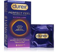 Durex Perfect Feel Extra Lubricated préservatifs 8 pcs