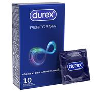 Durex Performa - Préservatifs retardateurs (10 pièces)