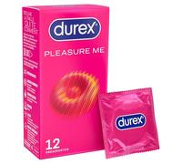Durex Pleasure Me Préservatifs Perlés Et Nervurés 12 Pièces