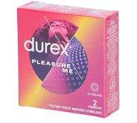 Durex Préservatifs Pleasure Me Perlés et nervurés 2 pièces