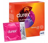 Durex Pleasure Mix Stimulating Condom Pack - 40 Pieces
