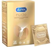 Durex PREMIUM - 16 Préservatifs Nude pour Homme - Ultra Fins