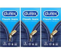 Durex Préservatif Classic Jeans confort et confiance - 3x9 Préservatifs