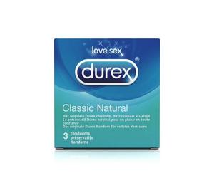 Durex Préservatif Classic naturel X3