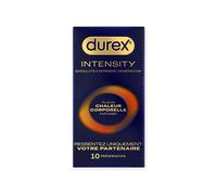 Durex Préservatif Intensity sans Latex Chaleur Corporelle Boite de 10