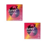 Durex Préservatif Pleasure Me 2 unités Lot de 2 boîtes