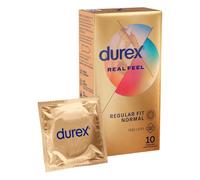 Durex - préservatif sans latex - sensation peau contre peau - 10 pièces