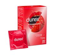 Durex - Préservatifs au goût de fraise - 20 pièces