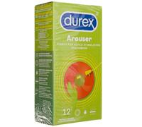 Durex Préservatifs côtelés Arouser - 12 pcs.