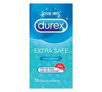 Durex Préservatifs Extra Safe - Préservatifs plus épais - 10 pièces