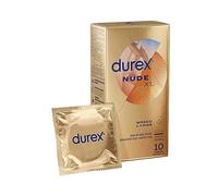 Durex Nude Préservatifs Sensation Peau Contre Peau Extra Fin XL 10 Pièces