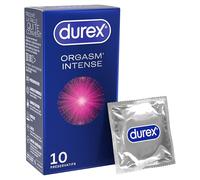 Durex Préservatifs Orgasm'Intense 10 Préservatifs Stimulants 10 Unités