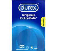 Durex Extra Safe Préservatifs Extra Lubrifiés Extra Protection 20 Préservatifs