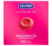 Durex - Préservatifs Pleasure Me (boîte de 40)