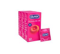Durex - Préservatifs Pleasure Me - Texture Ultra Perlés (36 Préservatifs)