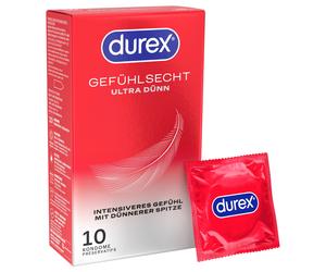 Durex - préservatifs ultra fins (boîte de 10)