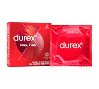 Durex - Préservatifs ultra fins - Sensation naturelle - 3 pièces