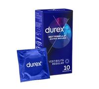 Durex Preservativi Settebello Extra Sicuro Maggiore Spessore, 10 Profilattici