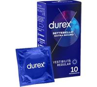 Durex Preservativi Settebello Extra Sicuro Maggiore Spessore, 10 Profilattici