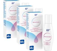Durex Sensilube Fluide Lubrifiant Intime Douceur Et Hydratation 3x40ml Promo Pack