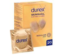 Durex Sensual Extra Lube Lot de 20 préservatifs lubrifiés