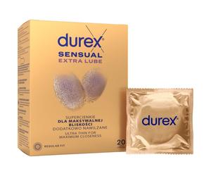 Durex Sensual Extra Lube préservatifs 20 pcs