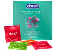 Durex Surprise Me - préservatifs assortis - boîte de 30