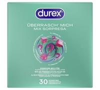 Durex Surprise Mich Lot de 30 préservatifs - Variété excitante pour encore plus de plaisir - Lot de 30