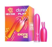 Durex Play Vibe & Tease vibromasseur avec stimulateur de clitoris 1 pcs