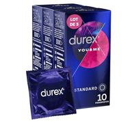 Durex YOU & ME - 30 Préservatifs - Retardant et Stimulant - Lot de 3 x 10 pièces