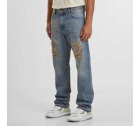 Durga Logo Straight Jeans bleu 29