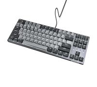 DURGOD Taurus K320 Clavier Cherry MX Silent Red QWERTY Anglais Gaming Mécanique - NKRO - Conçu pour Les Professionnels