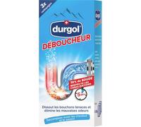 Durgol - Poudre Déboucheur Canalisations 3x50g